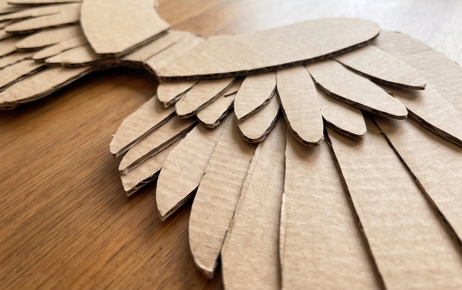 DIY CARDBOARD ARTICULATING WINGS
