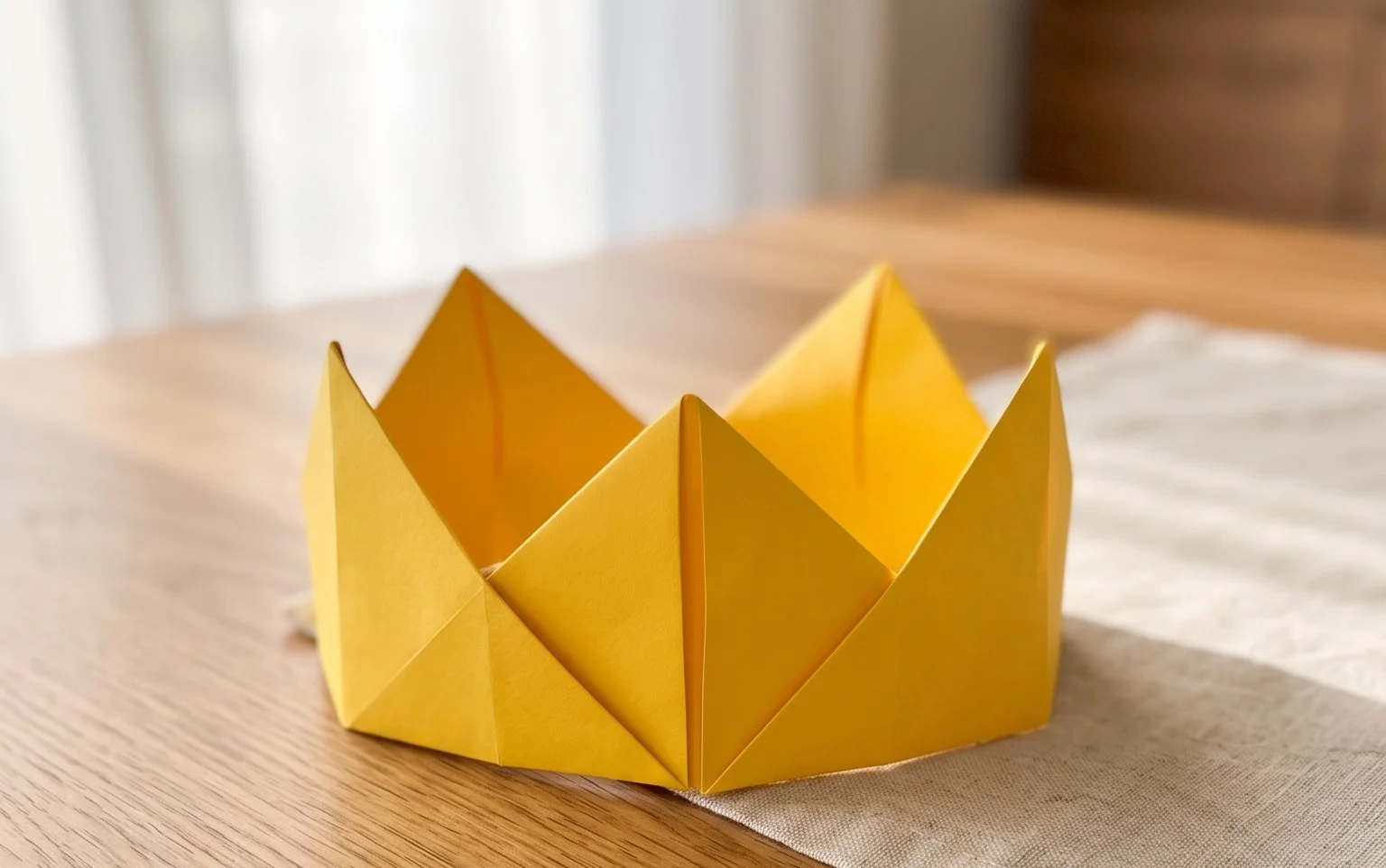 Easy Origami Crown: Paper Steps | Paper Craft