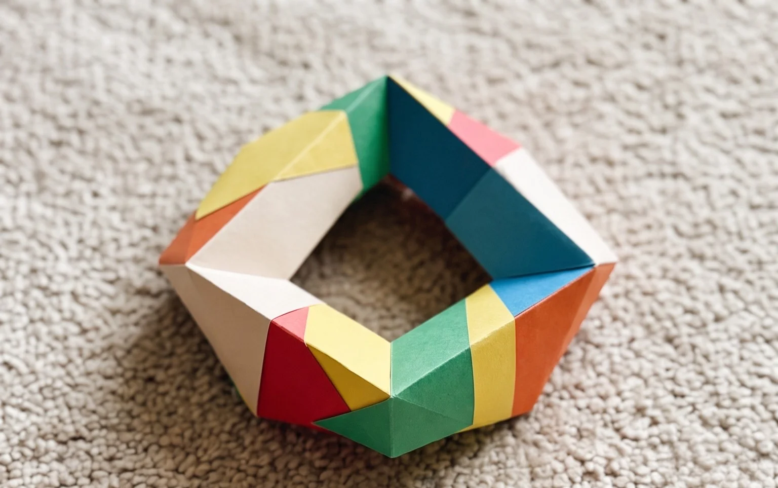 Easy Flextangle Origami: Paper Toy Step-by-Step
